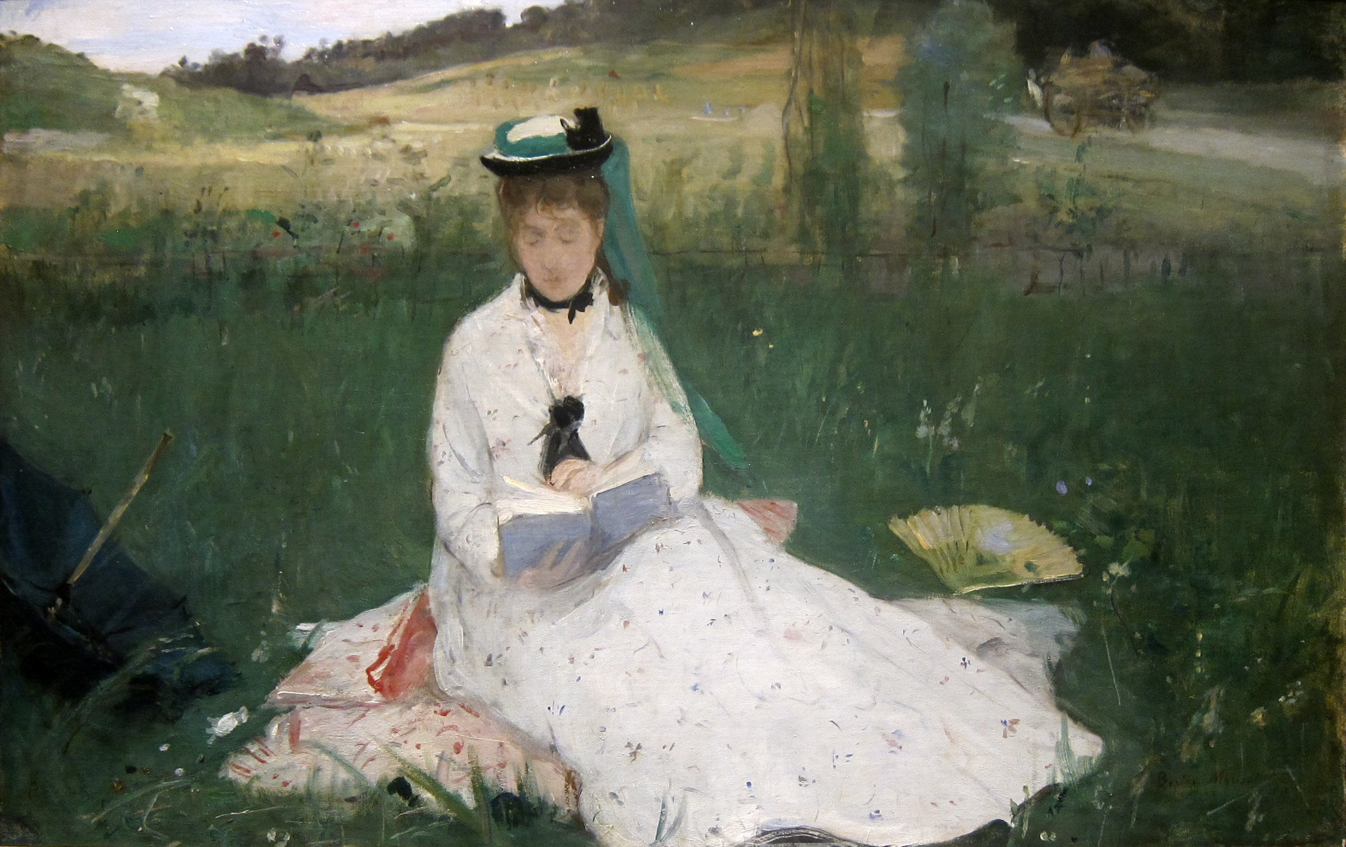 Reading by Berthe Morisot