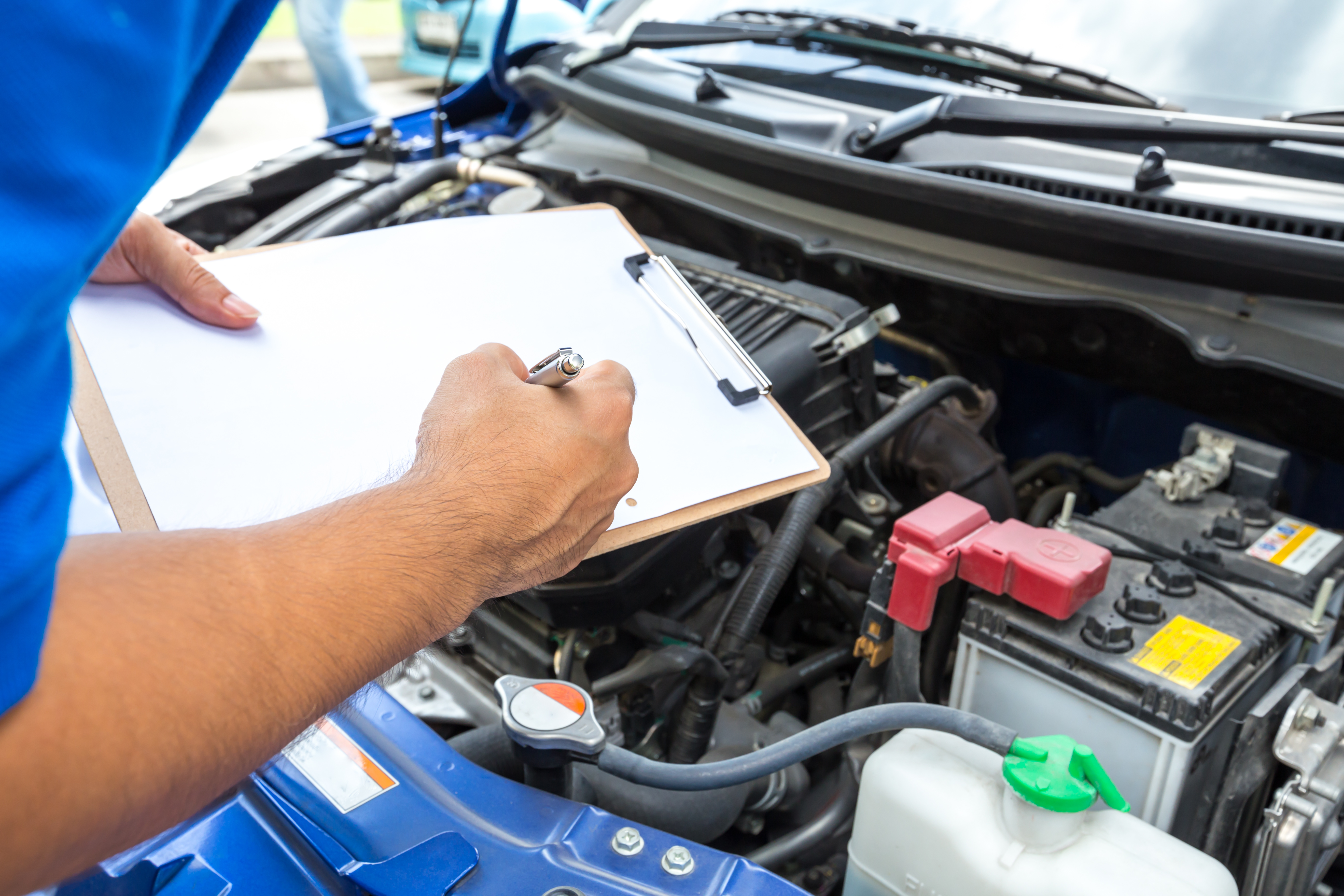 Fixing a car